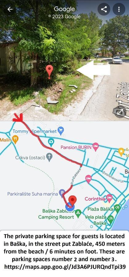 Villa Manuela Draga Bašćanska Zewnętrze zdjęcie